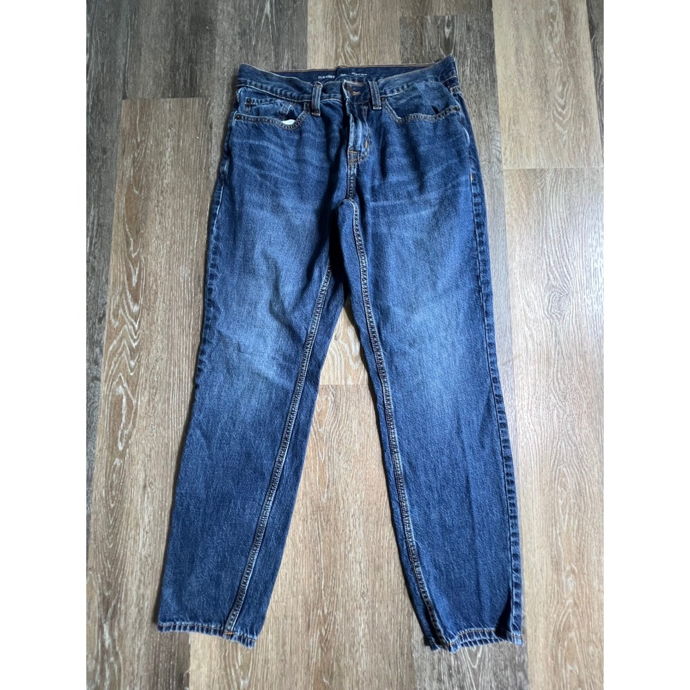 Old Navy Athletic Taper Jeans Mens 32x32 Blue Built-In Tough Denim Pants